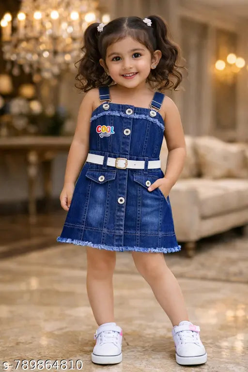 Stylish 9-Year-Old Girl Western Dresse