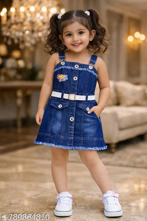 Stylish 9-Year-Old Girl Western Dresse